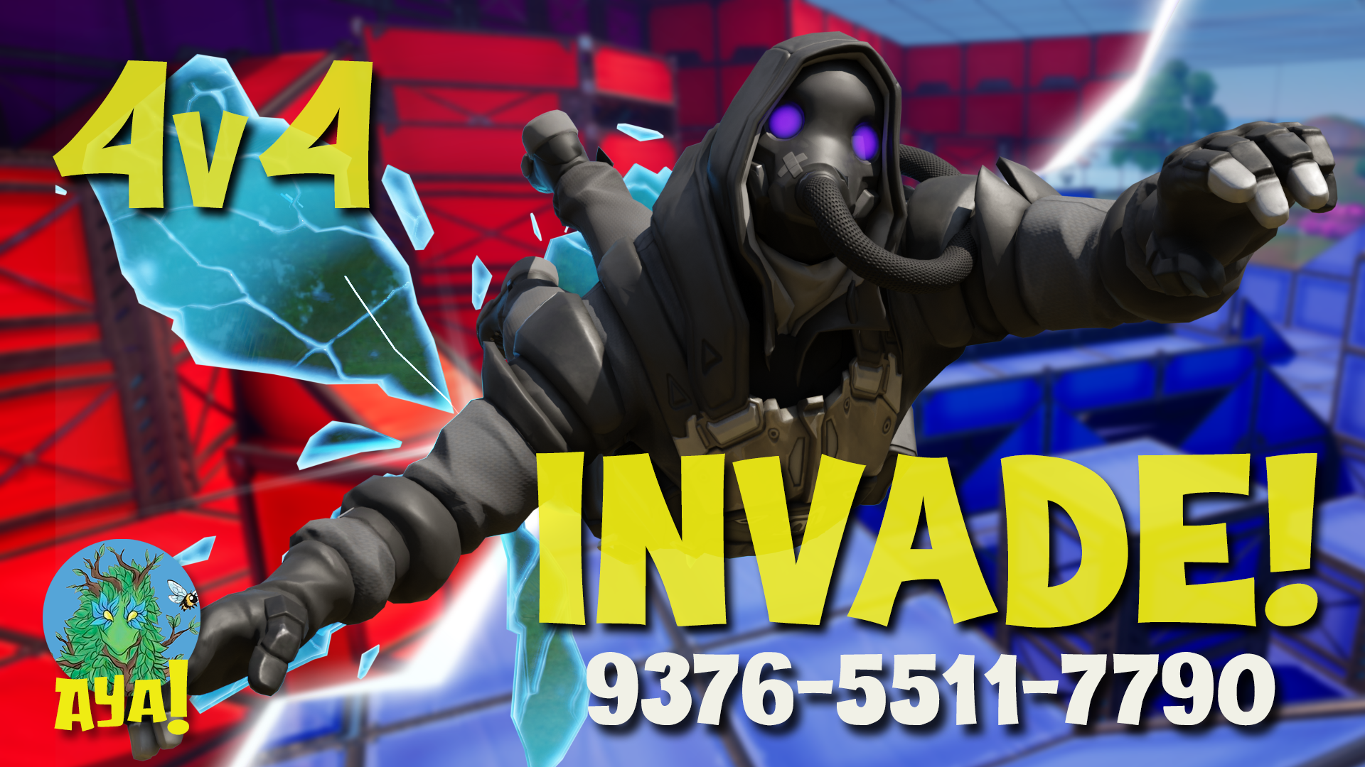 Invasion Fortnite map 9376-5511-7790